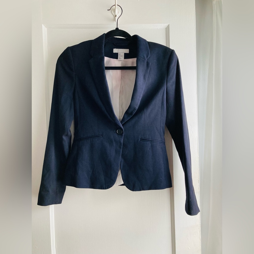 H&M navy blazer